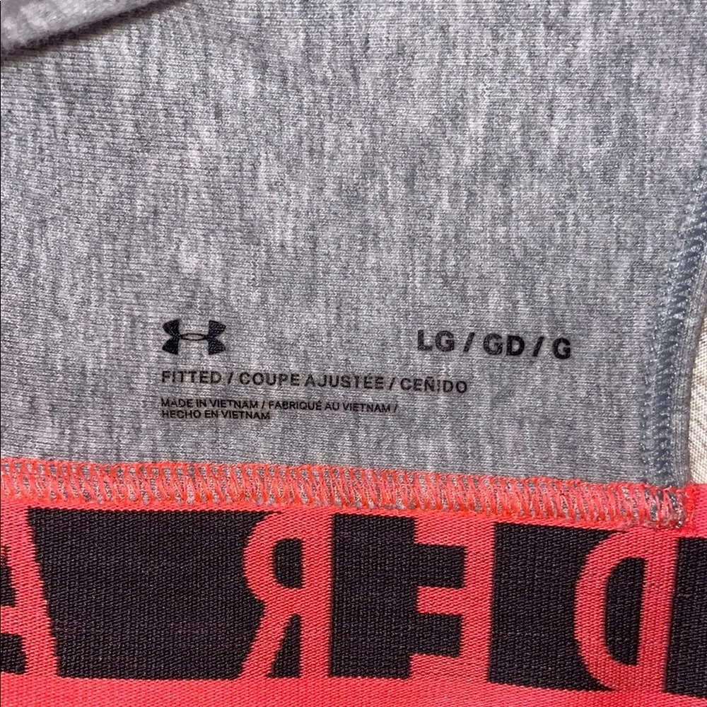 Set of 2 Under Armour Sports Bras Blue and Gray Compression Fit - Picture 4 of 7